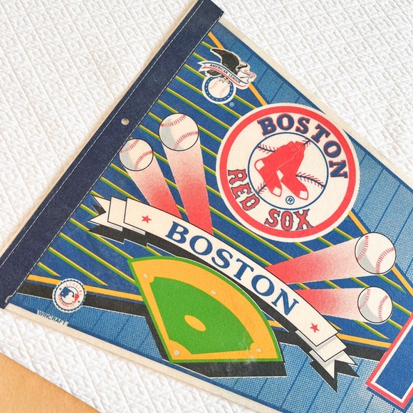 Vintage Boston Red Sox Baseball Pennants - Picture 7 of 15